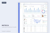 Metrica – Laravel Admin & Dashboard Template Metrica Laravel 7 is a Bootstrap 4 admin dashboard and multipurpose application UI kit with Laravel