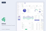 Minia – Django Admin & Dashboard Template Minia is a simple and beautiful admin template built with Bootstrap ^5.2.0 and Django & Python.