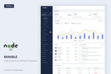 Minible – Node.js Admin & Dashboard Template Minible is a fully featured premium admin dashboard template in Bootstrap ^5.0.0-beta2 and Node js..