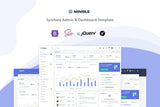 Minible – Symfony Admin & Dashboard Template Minible is a simple and beautiful admin template built with Bootstrap ^5.1.3 and Symfony.