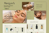 Morgana - Beauty Cosmetics Shop Shopify Store Skincare and Cosmetics eCommerce Shopify Theme. Makeup, Beauty care, Salon and Massage Spa Websites.