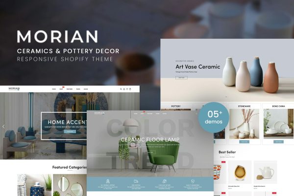 Morian - Ceramics & Pottery Decor Shopify Theme Ceramics & Pottery Decor Shopify Theme