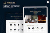 Musicali – Music School Elementor Template Kit