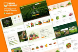 Namm - Grocery Store Shopify Theme Retail, Supermarket ecommerce Design. Departmental Stores, Big Brand Companies Shop Websites, Food..