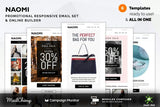 Naomi – Promotional Email Templates Set 47948248