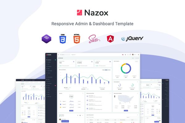 Nazox – Angular 10 Admin & Dashboard Template Nazox is a fully featured premium admin dashboard template in Angular 10 with fack-backend….