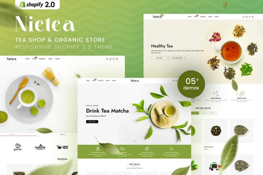 Nietea - Tea Shop & Organic Store Shopify 2.0 Tea Shop & Organic Store Responsive Shopify 2.0 Theme