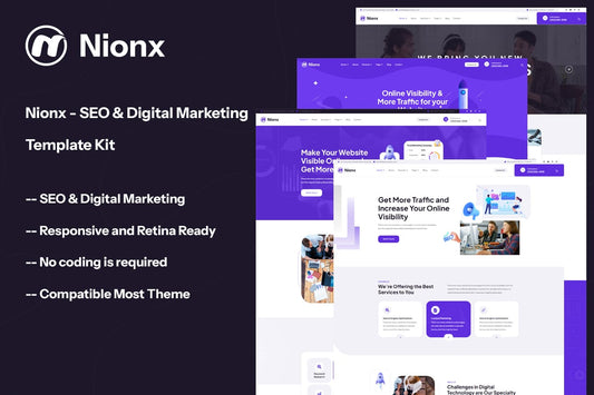 Nionx – SEO & Digital Marketing Template Kit