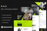 Nisoz – Creative Agency Elementor Template Kit