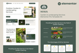 Niwa – Garden & Landscaping Services Elementor Pro Template Kit