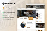 Notarify – Notary Public & Legal Services Elementor Template Kit