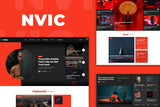 NVIC Blog and Magazine HTML Template