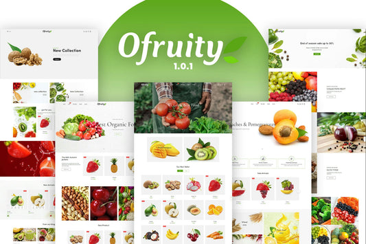 Ofruity - Organic Food/Fruit/Vegetables Organic Food/Fruit/Vegetables eCommerce Shopify Theme