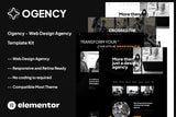 Ogency – Web Design Agency Template Kit