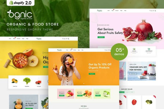 Ognic - Organic & Food Store Shopify 2.0 Theme Organic & Food Store Shopify 2.0 Theme