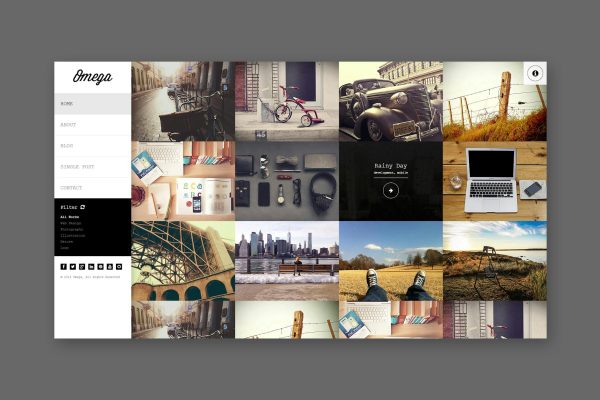 Omega – Full Width HTML Portfolio Full Width HTML Portfolio