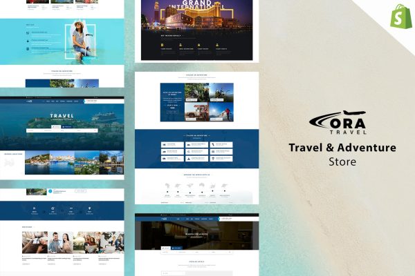 Ora - Travel Shop & Adventure Store Shopify Theme Sports, Adventure Travel eCommerce Theme. Shoes, Camping & Trekking Gears, Accessories, Gadgets Shop