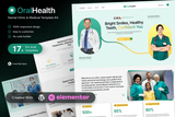 OralHealth – Dental Clinic & Medical Elementor Template Kit