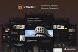 Orizon – Architecture & Interior Design Elementor Template Kit