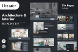 Ornate – Architecture & Interior Design Elementor Template Kit