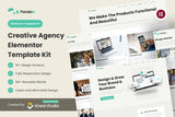 PandaV – Creative Agency Elementor Template Kit
