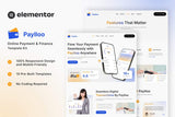 Paylloo – Online Payment & Finance Elementor Template Kit