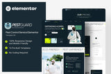 Pestguard – Pest Control Service Elementor Template Kit