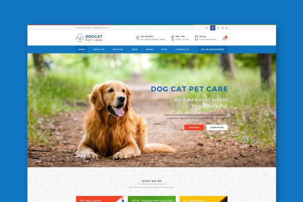 Pet Care – Veterinary HTML Template Pets & Animals