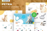 Petka - Pet Shop & Pet Accessories Shopify Theme Pet Shop & Pet Accessories Responsive Shopify 2.0 Theme