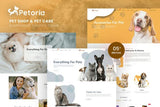 Petoria - Pet Shop & Pet Care Shopify Theme Pet Shop & Pet Care Responsive Shopify Theme