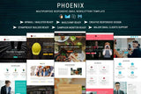 PHOENIX – Multi-Concept Responsive Email Pack PHOENIX Multi Business Email Templates Pack to Grow Your Business
