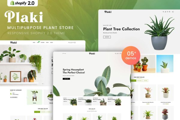 Plaki - MultiPurpose Plant Store Shopify 2.0 Theme MultiPurpose Plant Store Shopify 2.0 Theme