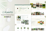 Planto - Shopify Gardening Shop Planto ECommerce Theme, Garderning Multipurpose, Retail, Dropshipping,2.0, online garden shopping.