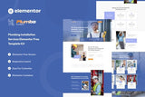 Plumba – Plumbing Installation Service Elementor Template Kit