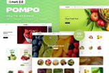 Pompo - Fruits Organic Shopify 2.0 Theme