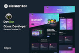 Devour – Game Developer Elementor Template Kit