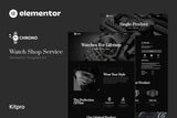 Chrono – Watch Service Elementor Template Kit