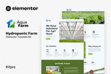 Aquafarm – Hydroponic Farm Elementor Template Kit