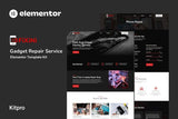 Fixini – Gadget Repair Service Elementor Template Kit