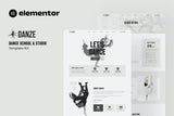 Danze – Dance Studio School Elementor Template Kit