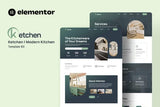 Ketchen – Modern Kitchen Elementor Template Kit
