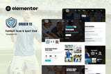 Socker – Football Team & Sports Club Elementor Template Kit