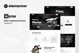 VDuction – Video Production Service Elementor Template Kit