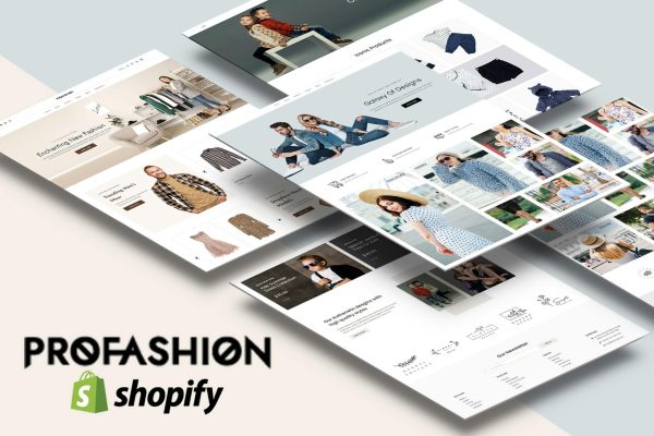 Pro - Responsive Minimal Shopify Theme OS 2.0 Multi Demo eCommerce Store Design. Shopify 2.0, Drag and Drop Page Builder, Sections Ready Template.