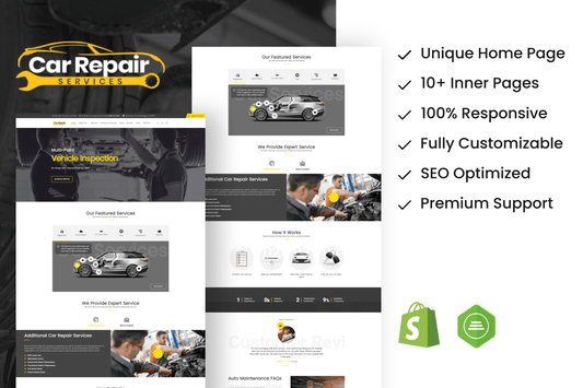 ProCar - Car Repair Service Shopify Theme