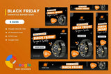 Product Sale Black Friday Banner Set Template Product Sale Black Friday Banner Set Template