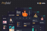 Profolio – CV Resume Portfolio Elementor Template Kit