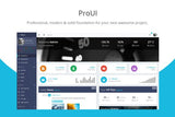 ProUI – Bootstrap Admin Template Fully responsive admin dashboard template based on the popular Bootstrap framework
