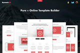 Pure – Responsive APP Email Template Pure – Responsive APP Email Template + Online Builder. Promote your App with this Professional email