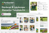 PuriGarden – Gardener & Landscape Elementor Template Kit